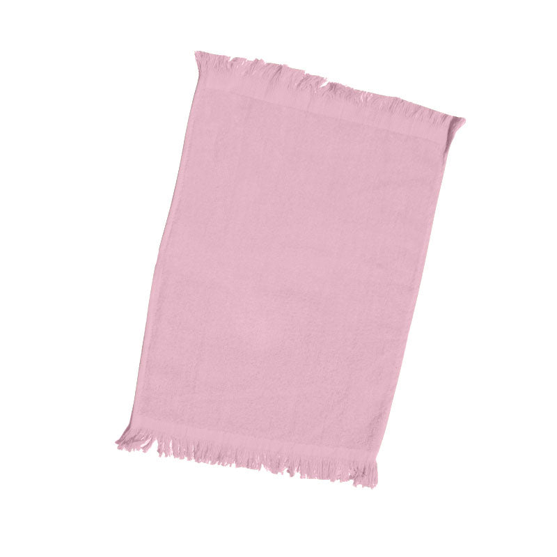 Fingertip Towel Fringed 11" x 18" 48 Pc Pack (4 Dozen) 1.3lbs per dozen