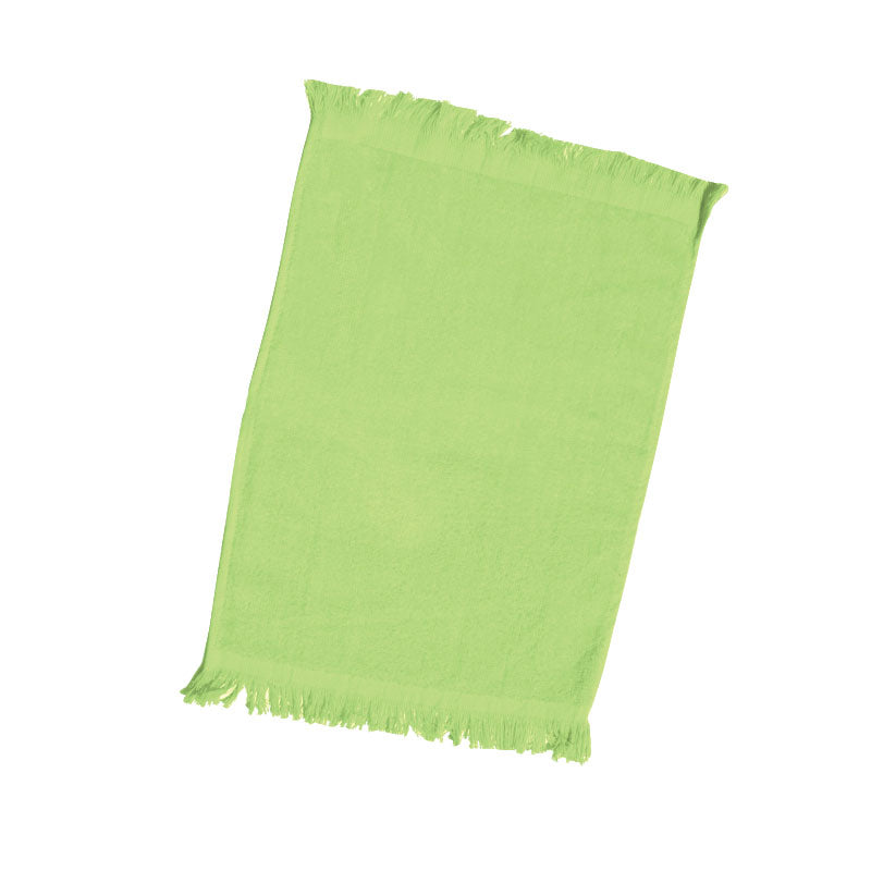 Fingertip Towel Fringed 11" x 18" 48 Pc Pack (4 Dozen) 1.3lbs per dozen