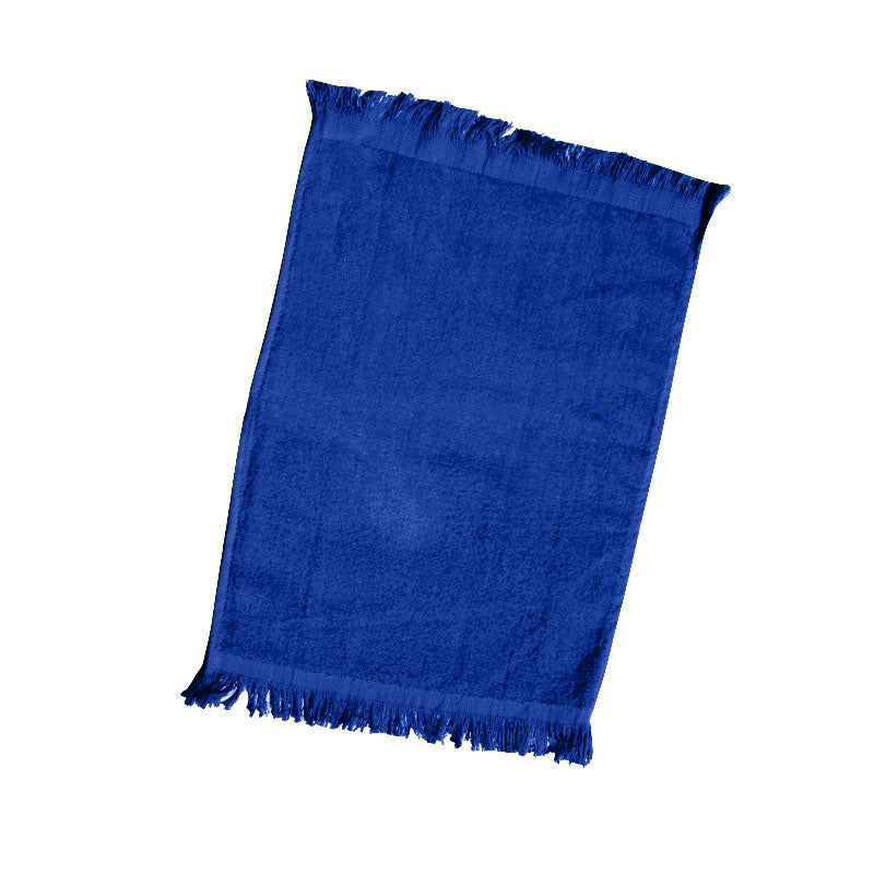 Fingertip Towel Fringed 11" x 18" 48 Pc Pack (4 Dozen) 1.3lbs per dozen