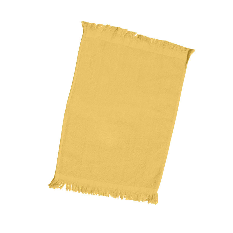 Fingertip Towel Fringed 11" x 18" 48 Pc Pack (4 Dozen) 1.3lbs per dozen